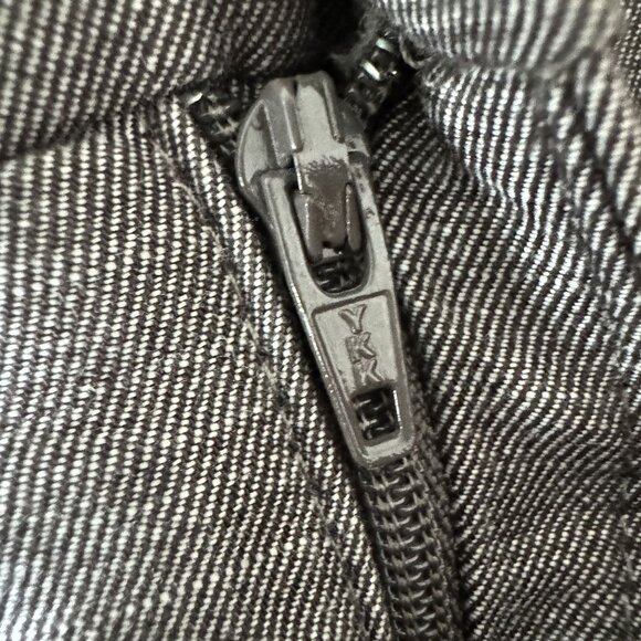 🟣 Elevenses Womens Wide Leg Gray Trouser Career Slacks Pants Size 10 - Picture 6 of 11